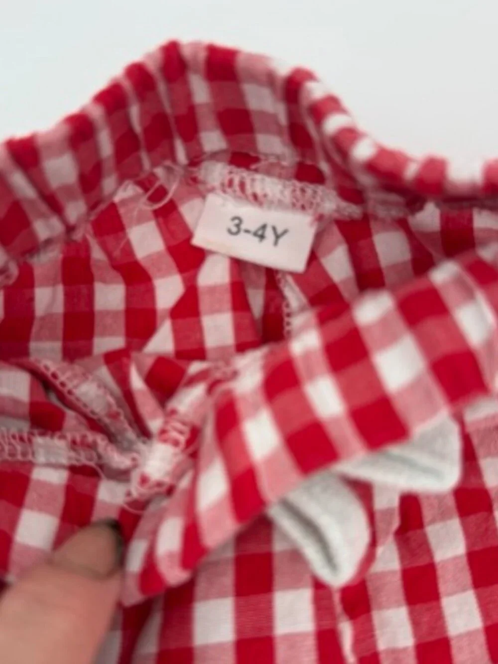 Boy's Valentine Outfit Size 3-4 Ladies Love A Pickup Man Red Checkered Matching